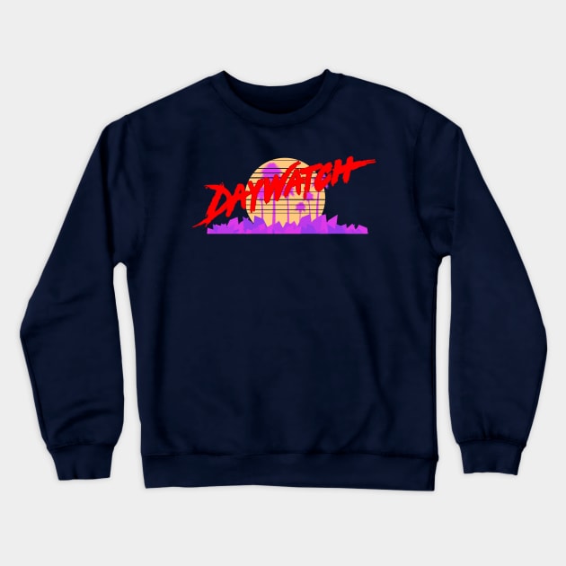 Daywatch Crewneck Sweatshirt by theanomalius_merch